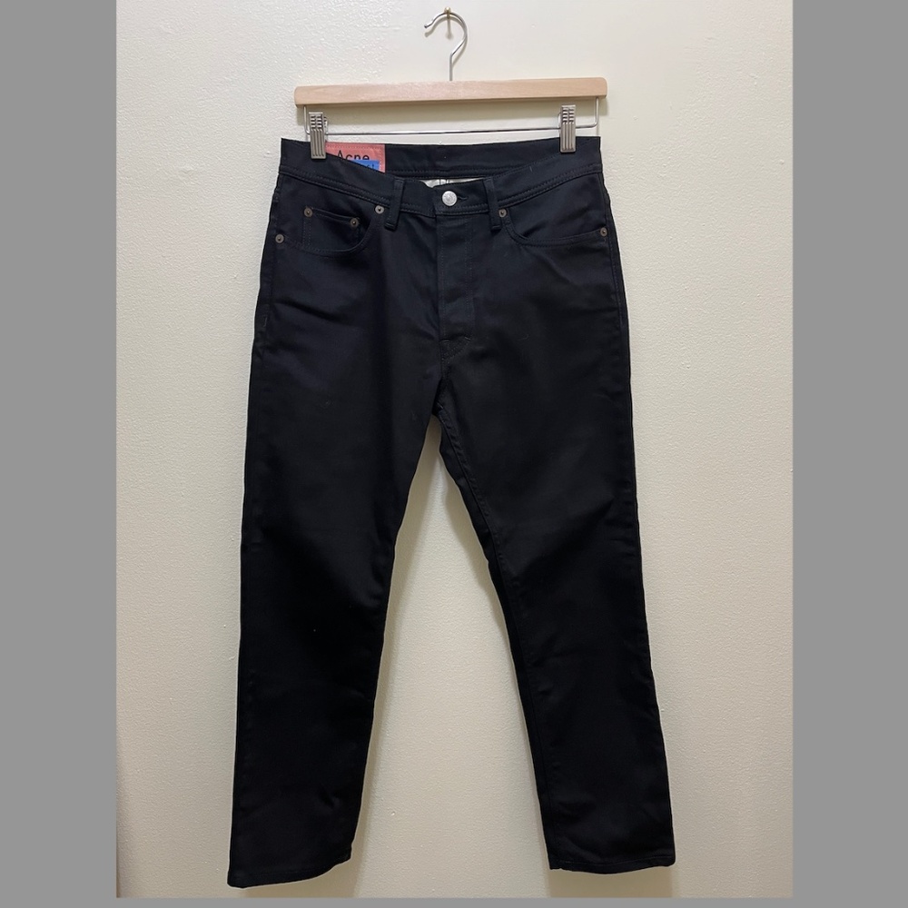 ACNE STUDIOS crop black pants NWT size apx27-28"